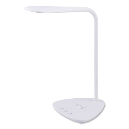 BOSTITCH Flexible Wireless Charging LED Desk Lamp, 12.88"h, White VLED1816-BOS
